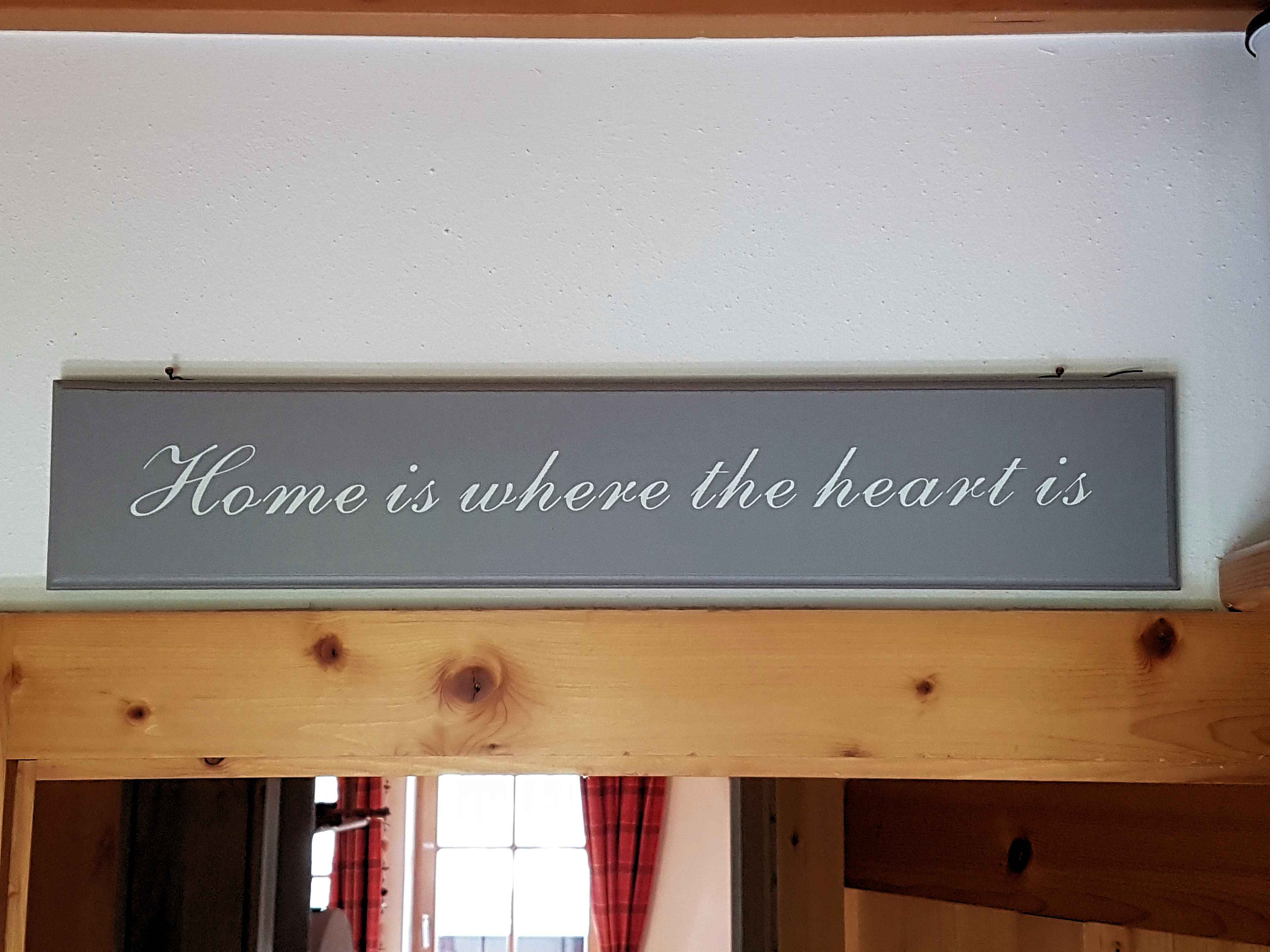 Home is where the heart is